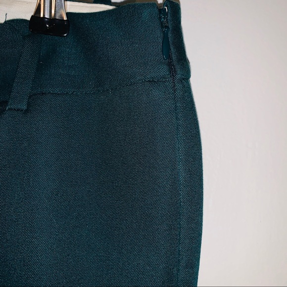 J Crew Green Slacks - Picture 3 of 7